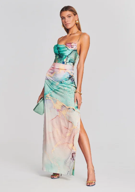 Marlene Silk Dress